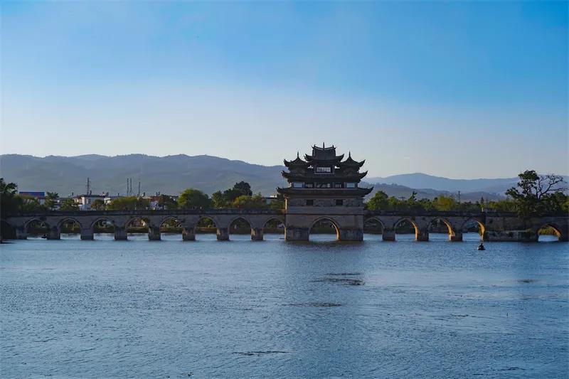 美景丨建水双龙桥：云南第一古桥